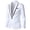 White, variant on cllios Mens Blazer Big and Tall Office Work Suit Jacket One Button Slim Fit Suit Business Daily Blazer Jacket Long Sleeve Notched Lapel Suit Jacket Blue XXXL