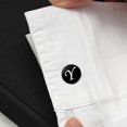 thumbnail image 4 of LYMAYTER Letter Cufflinks 1 Pair Men's Cufflinks - Letter Pattern, Electroplated, 4 of 7