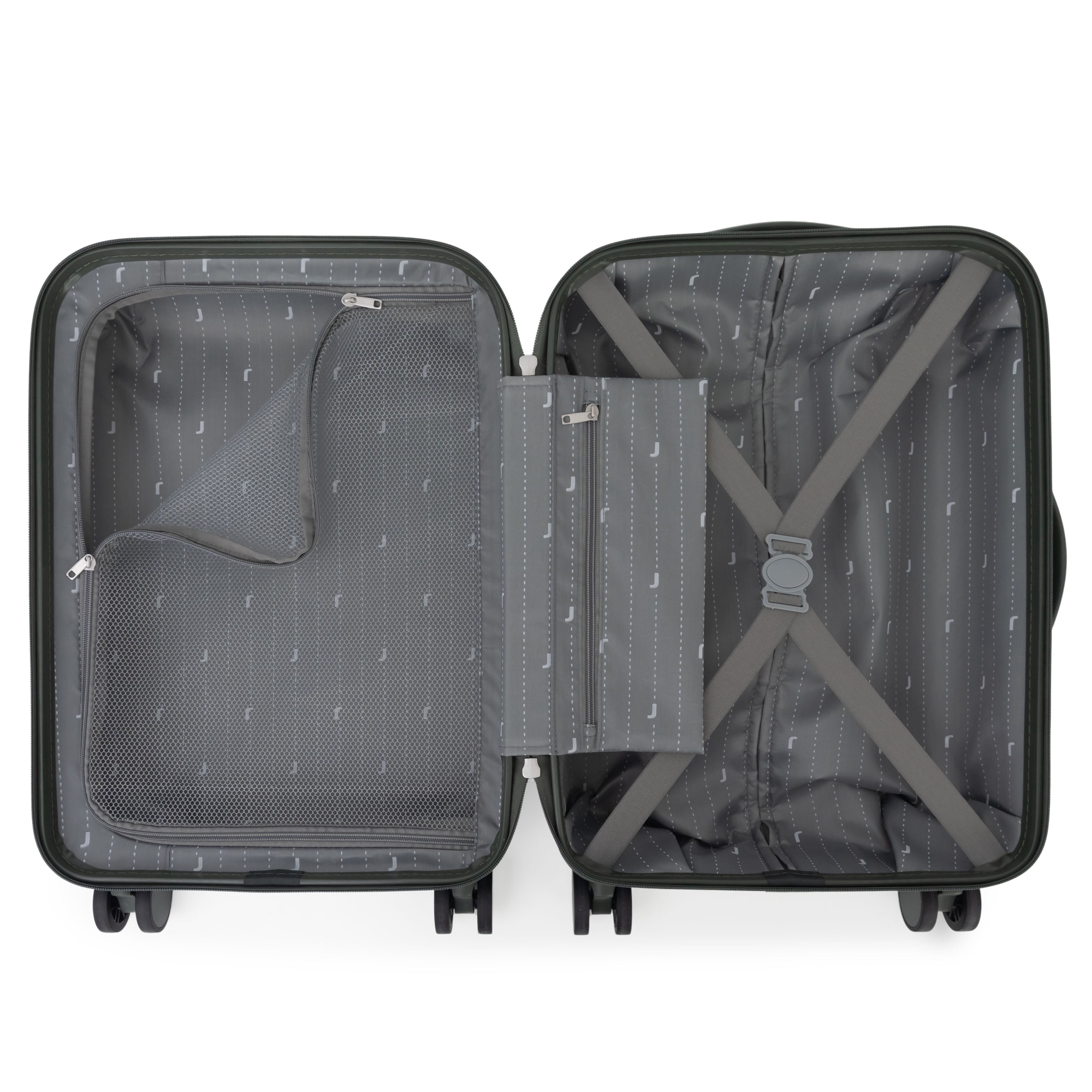 JetStream® Ensemble de Valises Rigides 2 pièces : Valise moyenne 26" et Bagage à Main