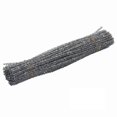 thumbnail image 1 of 100Pcs Glittery Pipe Sticks, Solid Color, Twisted Pipe Sticks, Diy Craft Decorations, Silver (with Opp Bag),100Pc Chenille Stem Flash Color Pipe Cleaners Set for Diy Arts Crafts Decoration, 1 of 3