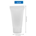 thumbnail image 5 of 50Pcs 15Ml Refillable Tube Empty Lotion Bottle Soft Tube with Cap Travel Squeeze Make Ups Container Refillable Bottles, 5 of 5
