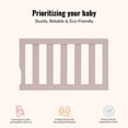 thumbnail image 2 of Dream On Me Universal Convertible Crib Toddler Guard Rail, 2 of 5