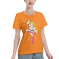 thumbnail image 2 of Women's Basic Short Sleeve T-Shirt Sailor Moon Moon Hare, 2 of 6