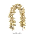 thumbnail image 2 of Fall Garland Fall Decorations for Home Thanksgiving Decor Fall Garland Maple Leaf Hanging Vines Garland Artificial Foliage Garland Thanksgiving Decor for Home Wedding Fireplace Party Christmas, 2 of 6