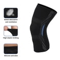 thumbnail image 3 of Qualitchoice Sports Brace Support Protector Anti-odor Cycling Knee Pads for Running Workout Arthritis Joint Recovery, 3 of 8