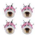 thumbnail image 2 of Housses de Soupapes de Roue, 4 Pcs Universelles Légères pour Potence de Roue pour Voitures Camions Bicyclettes Rouge Rose, 2 of 8