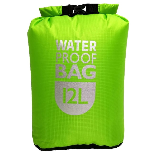 Sac Étanche Sec 6L12L pour Extérieur Natation rafting kayak Bateau Sac de Rangement
