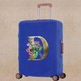 thumbnail image 1 of Luggage Cover Scratch Resistant Trolley Protective Case Apply To 18-32 Inch Golden Flower Print Suitcase Travel Accessory Covers 8Golden flower D S (18-21inch), 1 of 6