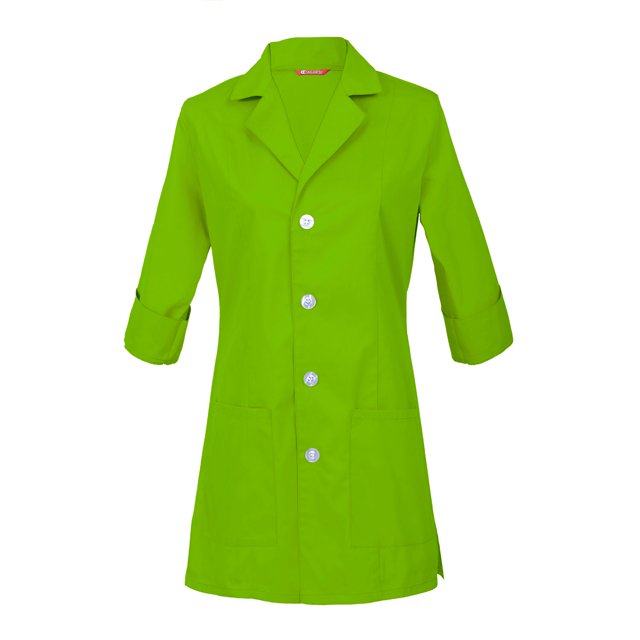 Manteau de Laboratoire pour Femmes à Manches 3/4