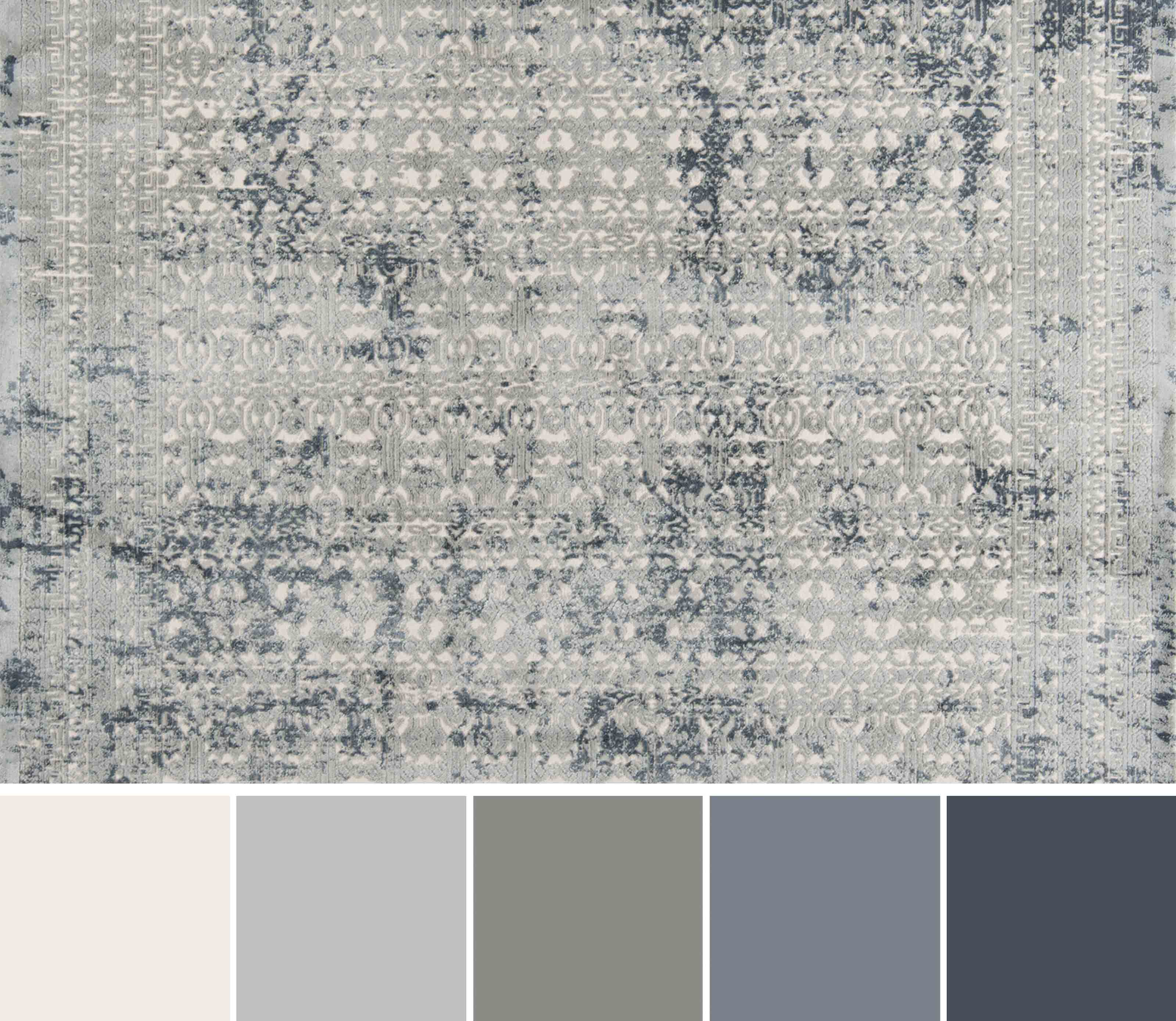 ECARPET Mabel Tapis pour Salon, Chambre, Salle A Manger, Entrée, Couloir et Plus Encore.