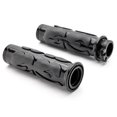 thumbnail image 2 of Krator Motorcycle Hand Grips 1 Inch Handlebar Black Compatible with Harley Davidson Sport Tour Glide FXRT, 2 of 4