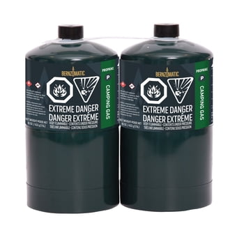 Bouteille de gaz de camping au propane Bernzomatic - Paquet de 2