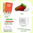 thumbnail image 4 of Crochet Kit for Beginners, Crochet Potted Flowers Kit (Red), Complete Crochet Kit for Beginners Adults, 4 of 7