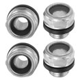 thumbnail image 1 of Uxcell 4-Pack Air Compressor Oil Sight Glass M10 x 1mm Toughened Glass for Air Compressor, 1 of 2