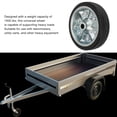 thumbnail image 4 of 8in Trailer Jack Universal Wheel Wheels Trailer Jack 1500lbs Rotating Support Rugged Durable Replacement Wheel For Lawnmowers Utility Carts, 4 of 8