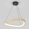 thumbnail image 4 of Artika Bjorn LED Pendant Light, White Diffuser, 5CCT, Wood Effect and Matte Black, 4 of 9