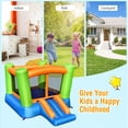thumbnail image 4 of Gymax Maisonnette Gonflable pour Enfants, Maisonnette de Jeu Sautante Intérieure et Extérieure avec Souffleur 480 W, 4 of 10