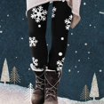 thumbnail image 1 of Mefallenssiah Leggings de Noël Imprimés Mode Décontractée pour Femmes Taille Haute, 1 of 1