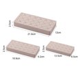 thumbnail image 3 of LCXmlly Cosmetic Storage Box Large Capacity Lipstick Storage Box Silicone Lipstick Rack Makeup Brush Holder 8/18/28 Grids Household Organizer, 3 of 6