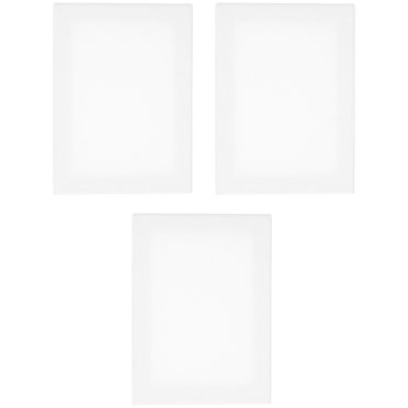OULII 3Pcs Blank Canvases for Painting and Artistic Exploration