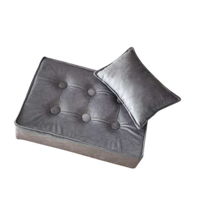 Bunblic 2 Pieces Baby Photo Prop Photoshoot Props for Kids Professional Photographer gray