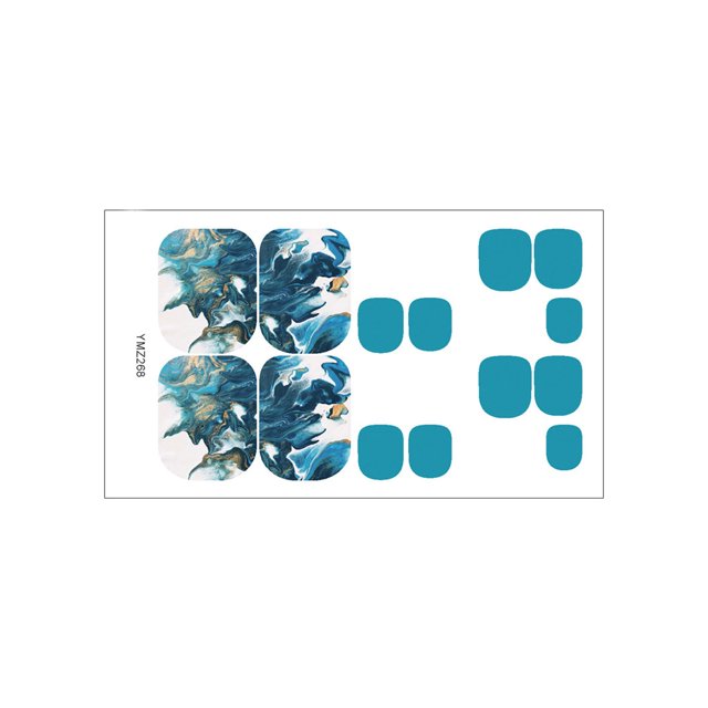 Xihbxyly Clearance Manicure Foot Sticker Retro Hot Stone Pattern Star Foot Nail Sticker Lace Sticker Holiday Deals