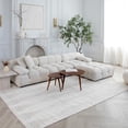 thumbnail image 1 of Rug Branch Astra Modern Indoor Area Rug, Cream Beige, Abstract - Living Room, Bedroom, Dining Room, and Kitchen, 1 of 8