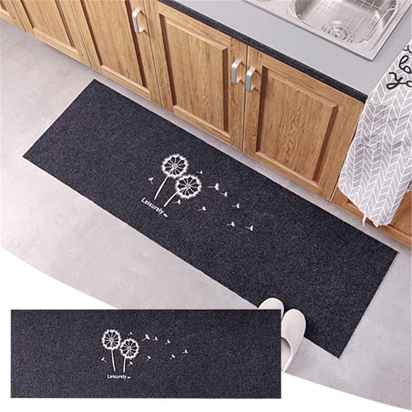 Wuztai Dirt Trapper Doormat, Non-Slip Entrance Mat for Indoor Outdoor, Super Absorbent Waterproof Door Mat for Home Balcony Terrace Office