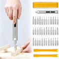 thumbnail image 1 of Small Electric Screwdriver Electrics Finishing Screwdriver Precision Screwdriver Set 44 Pieces S2 Crv Bits Electric Screwdriver Set, 1 of 1