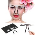 thumbnail image 3 of Peahefy Eyebrow Extension Ruler,4 Types Permanent Eyebrow Ruler Eyebrow Measure Balance Extension Ruler Eyebrow Shape Stencil, 3 of 8