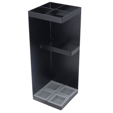 Umbrella Storage Stand, Iron Umbrella Rack Stand With Removable Drip Tray Free Standing Umbrella Holder For Canes Walking Sticks Umbrellas
