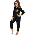 thumbnail image 2 of Harry Potter Pyjama une-Pièce à Capuche Unisexe pour Enfants Hufflepuff Combinaison (7/8), 2 of 7