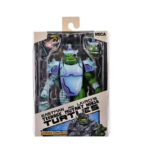 Teenage Mutant Ninja Turtles Mirage Comics - Cyborg Donatello 7 Inch Scale Action Figure