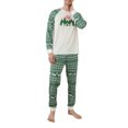 thumbnail image 2 of Opperiaya Parent-Enfant Nightclothes Col Rond Tops Pantalons / Barboteuse, 2 of 5