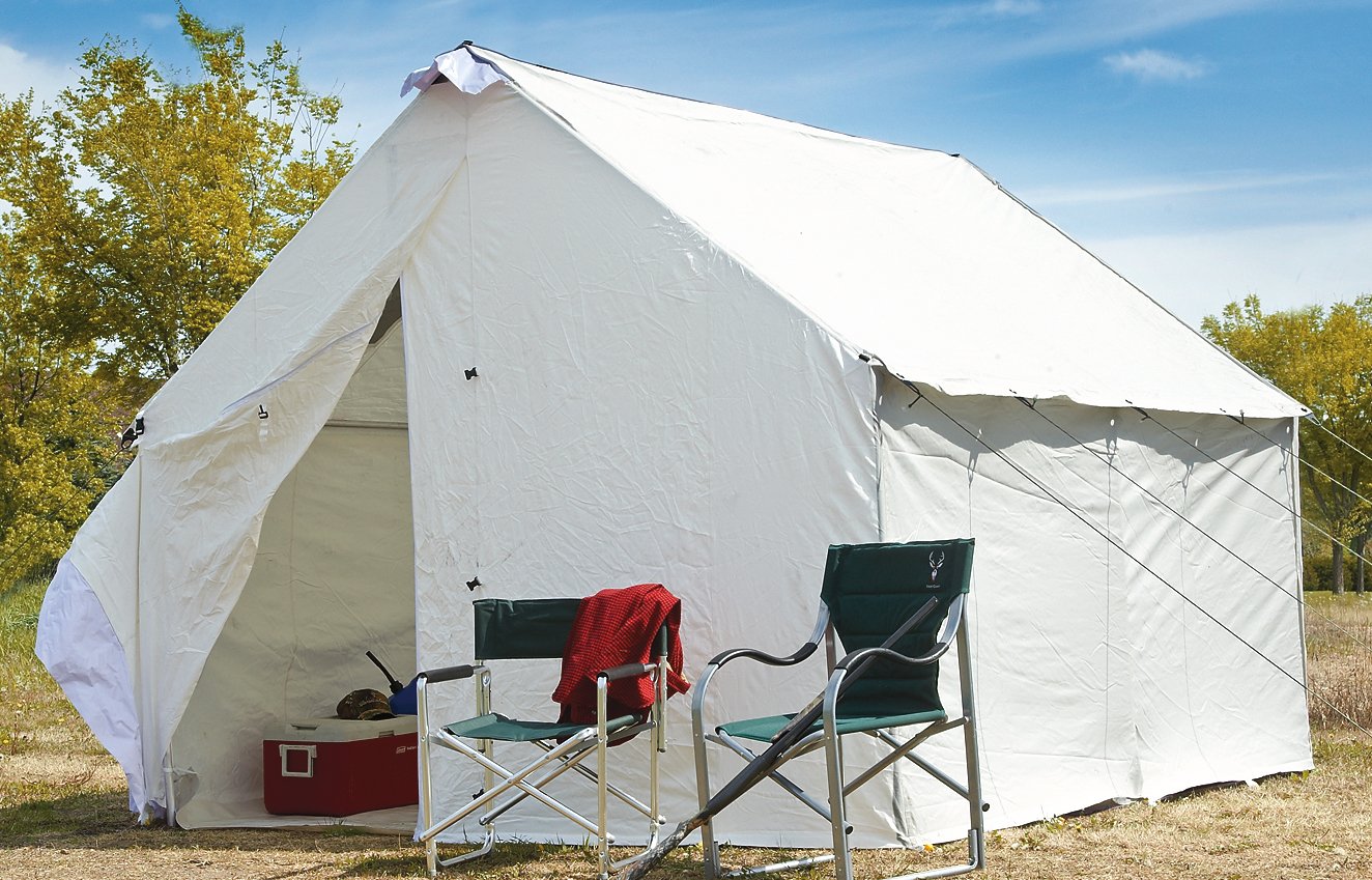 Guide Gear Plancher de Tente Murale en Toile 10x12 Pieds, Revêtement de Sol en PVC Robuste