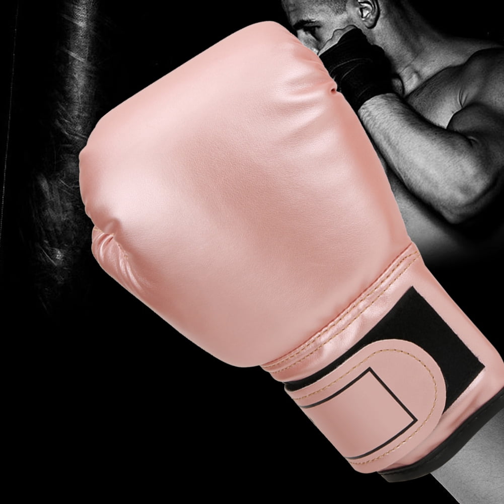 Boxing Gear, Punching Gloves Comfortable Soft Breathable Hole Protective For Training Protection Pink