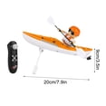 thumbnail image 3 of Kayak d'Aviron Coloré Télécommandé, Compétitif, Étanche, Double Mode de Conduite, Équilibré, Bateaux Télécommandés, 3 of 4
