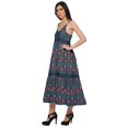 thumbnail image 2 of Moomaya Robe Maxi Sans Manches à Bretelles Spaghetti Ajustables pour Femmes Grande Taille, 2 of 6