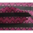 thumbnail image 4 of oneOone Tissu en Mousseline de Soie Imprimé Floral & Chevron 1 Yard 42 Inch Wide, 4 of 4