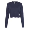 thumbnail image 1 of Bella Plus Canvas B53205654 Chandail Court en Molleton pour Femmes, Marine - Moyen, 1 of 2