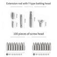 thumbnail image 2 of 100-In-1 Screwdriver Set Screwdriver Connecting Rod Set Hardware Tool, 2 of 5