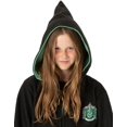 thumbnail image 3 of Harry Potter Unisex Kids Black Hogwarts House Crest Gown (10-12 Years), 3 of 5