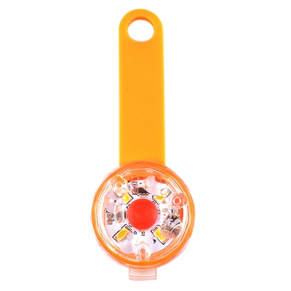 Miangastore Lumière de Sécurité Extérieure pour Animaux Orange en Plastique 1 Pcs Usage Quotidien