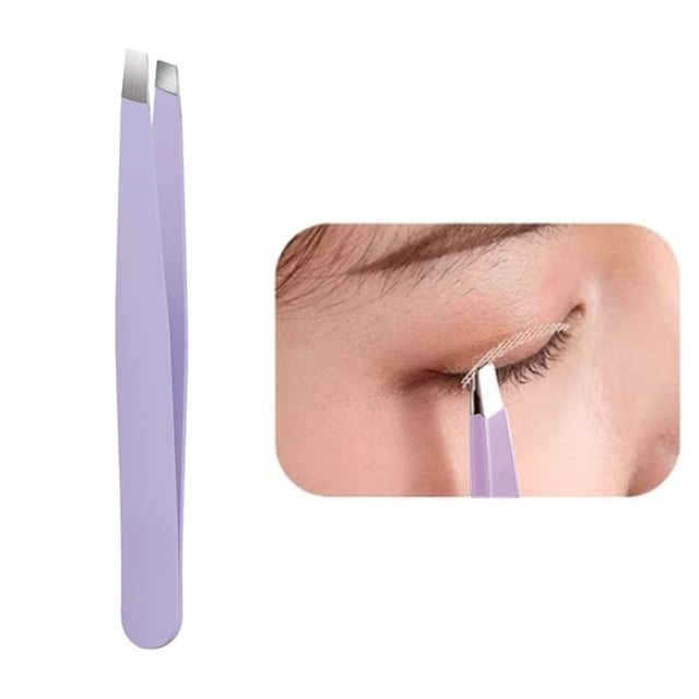 Beauty Tools Tweezers For Eyebrows Slant Tip And Pointed Eyebrow Tweezer Set Great Precision For Eyebrows Facial Hair Hair Splinter Blackhead And Tick Remover, Beauty Tools for Women