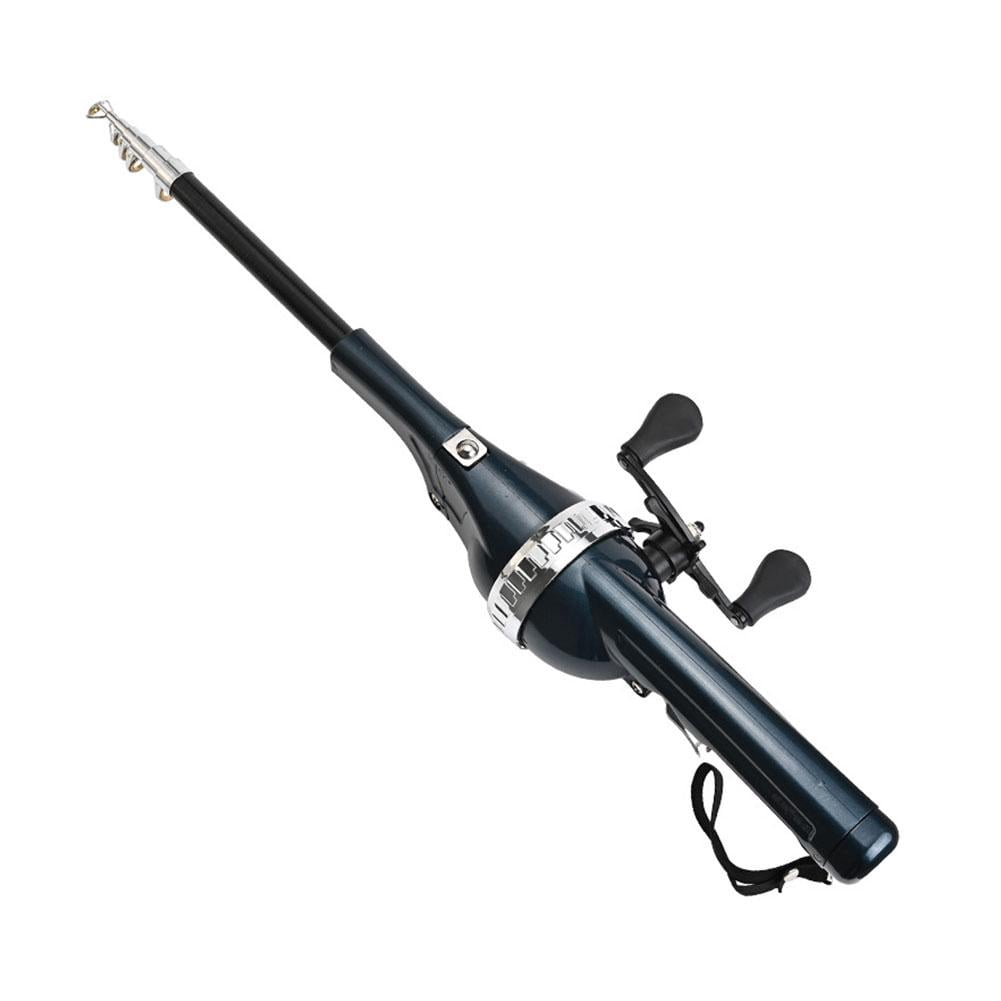 Folding Carbon Fiber Sea Fishing Rod with Double Arm Design | Portable Travel Casting Pole for Freshwater, Saltwater, Boat & Shore Angling | Compact Gear