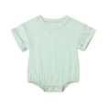 thumbnail image 1 of Timegard Baby Onesie Boy Girl Toddler Short Sleeve Infant Outfit Clothes Newborn Summer Rompers Unisex, 1 of 7