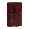 thumbnail image 1 of Clearance! Delayuji Home Decor European -Style Retro Noteping Book Creative Travel Diary Notebook Stationery Live Page Logo Leather Paper One Size Multi-Color, 1 of 3