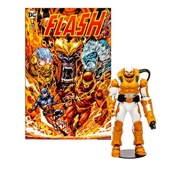 DC Direct Heatwave 7" Figure With the Flash Comic