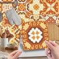 thumbnail image 1 of MAWCLOS Decals Peel And Stick Tile Sticker Backsplash Tiles 24 Pack Removable Wall Stickers PVC Floral Moroccan Waterproof DIY Style 8 7.87x7.87"/20x20cm, 1 of 8