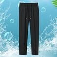 thumbnail image 2 of Men's Summer Ice Silk Straight Casual Sports Pants, 2 of 4